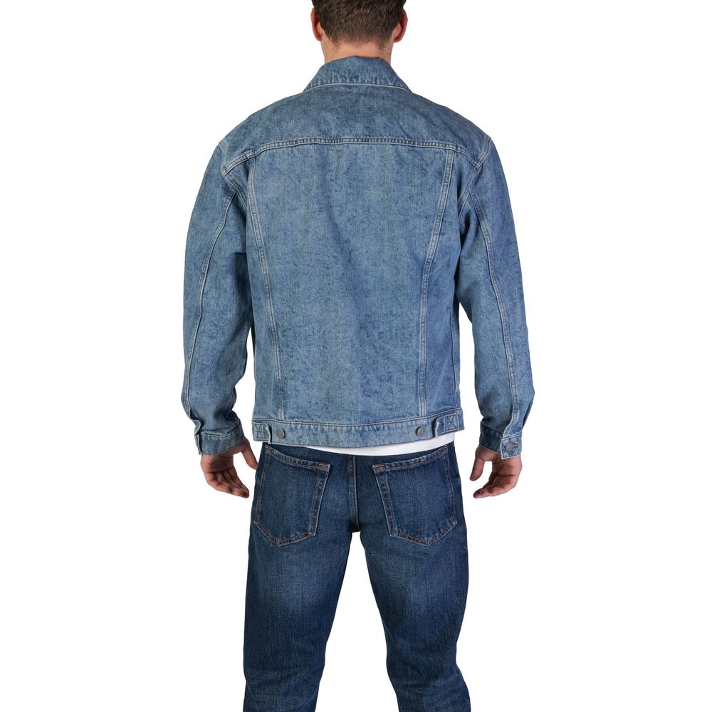 Vestes et manteaux en coton bleu clair Hugo Boss