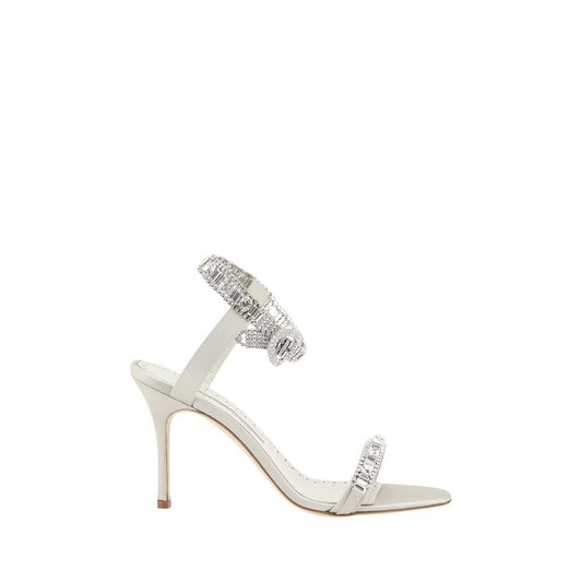 Manolo Blahnik - Asasan - Sandales en satin