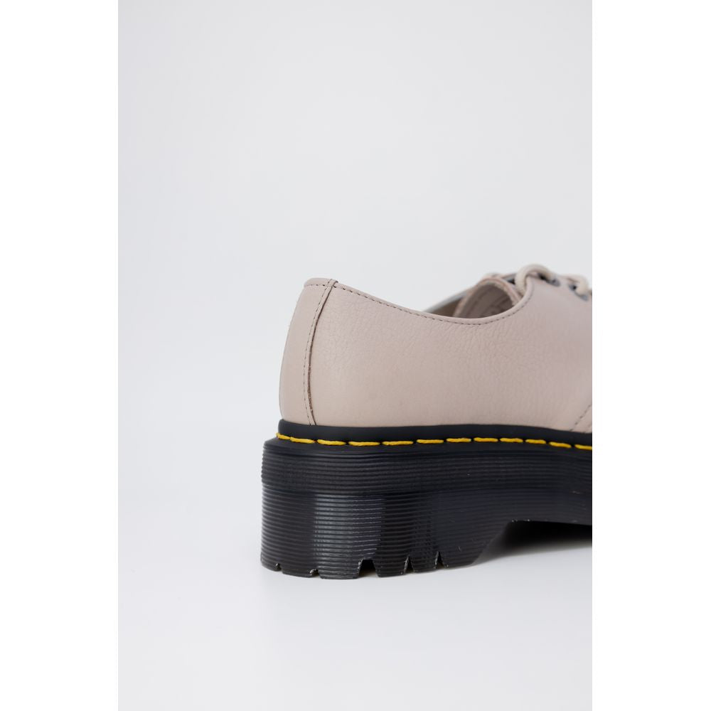 Dr. Martens – Lilafarbene Schnürstiefel aus Leder
