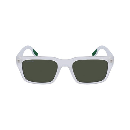 Lacoste – Transparente Sonnenbrille mit Spritzguss