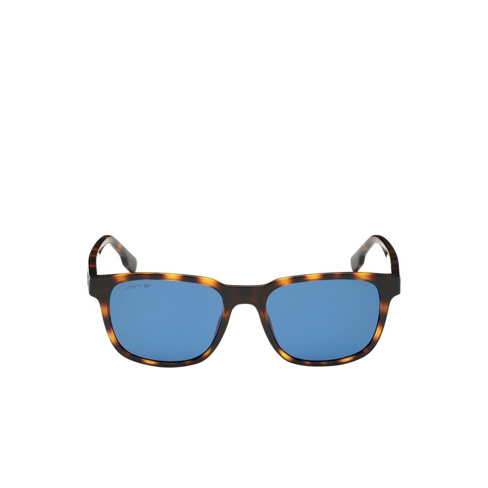 Lunettes de soleil Lacoste marron injectées