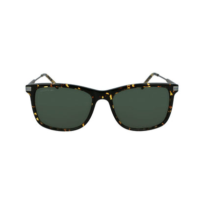 Lacoste – Braune Sonnenbrille aus Metall