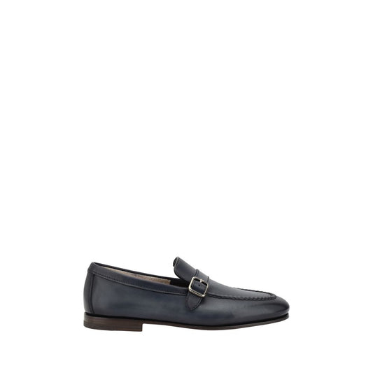 Santoni Loafer mit einer einzelnen Schnalle