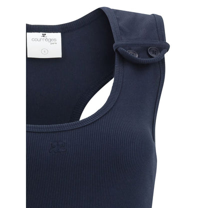 Courrèges 90s Rib midi Dress