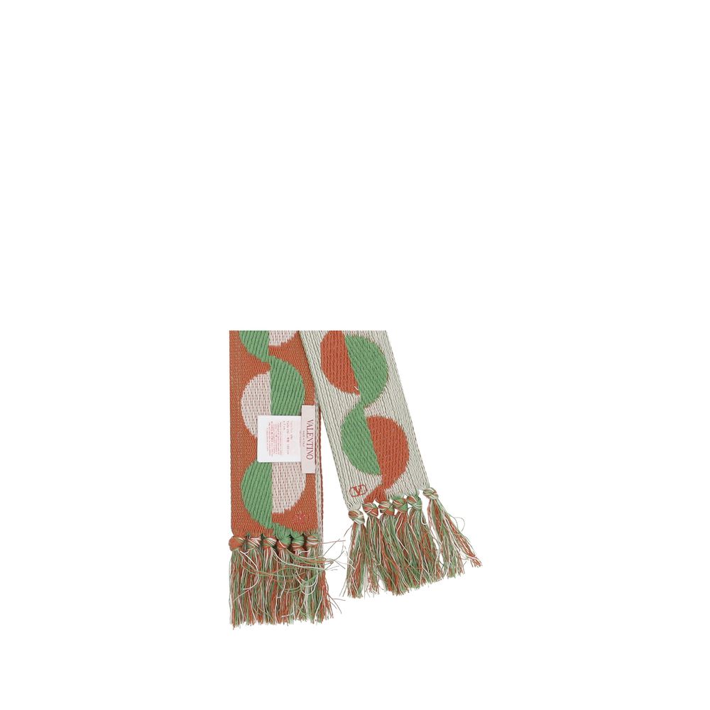 Valentino Garavani Schal mit geometrischem Jacquardmuster