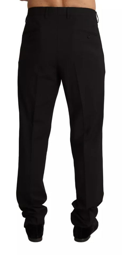 Dolce &amp; Gabbana Robe noire Pantalon skinny formel
