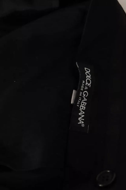 Dolce &amp; Gabbana Robe noire Pantalon skinny formel