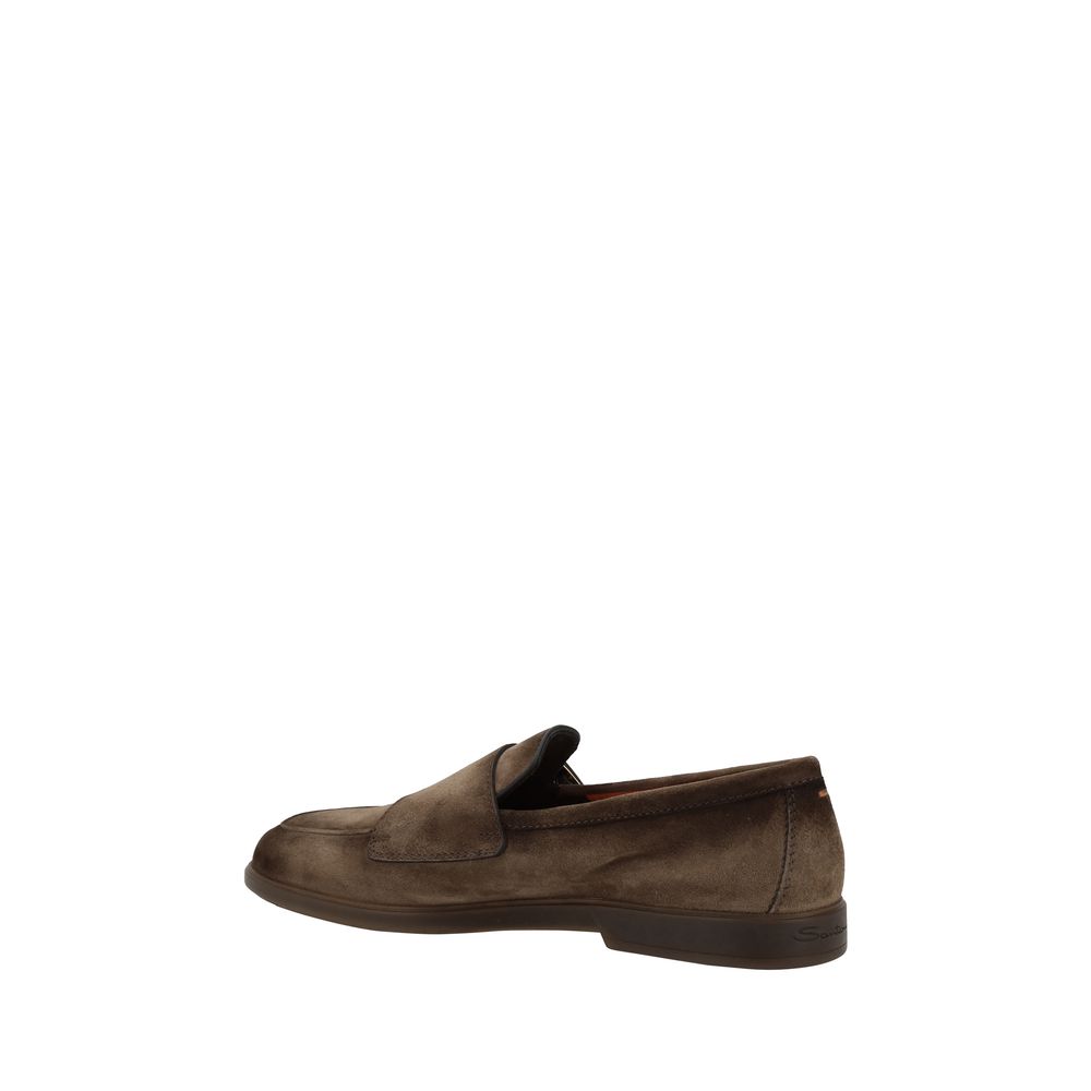 Santoni Leder-Loafer