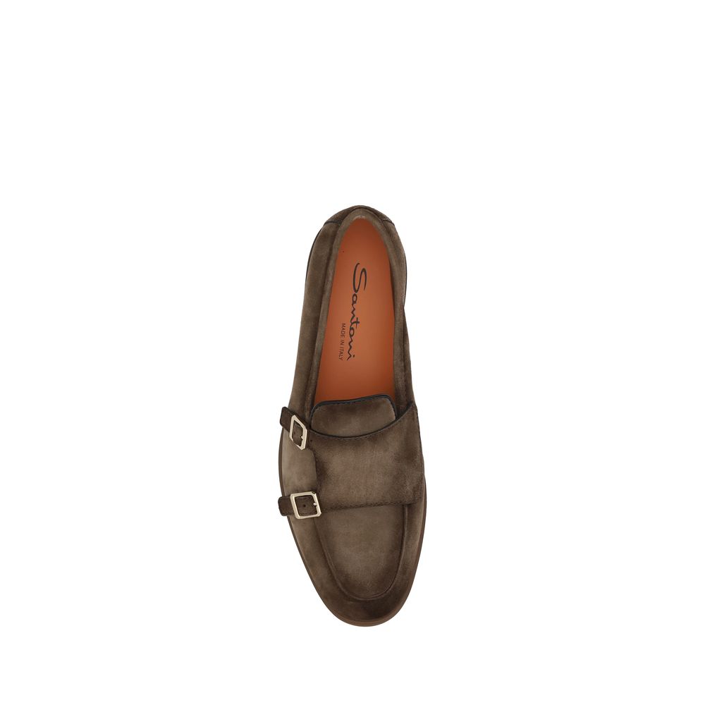 Santoni Leder-Loafer