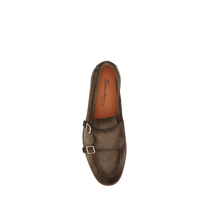 Santoni Leder-Loafer