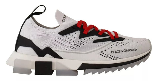 Baskets blanches Dolce &amp; Gabbana SORRENTO Sport Stretch pour homme