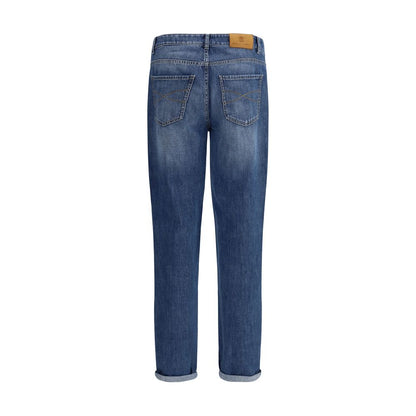 Brunello Cucinelli jean à revers