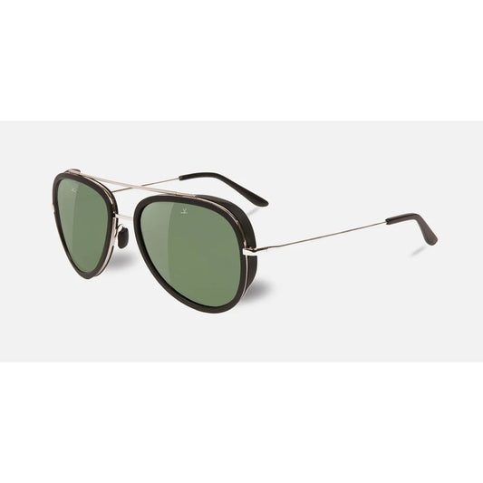 Vuarnet Sonnenbrille aus schwarzem Edelstahl