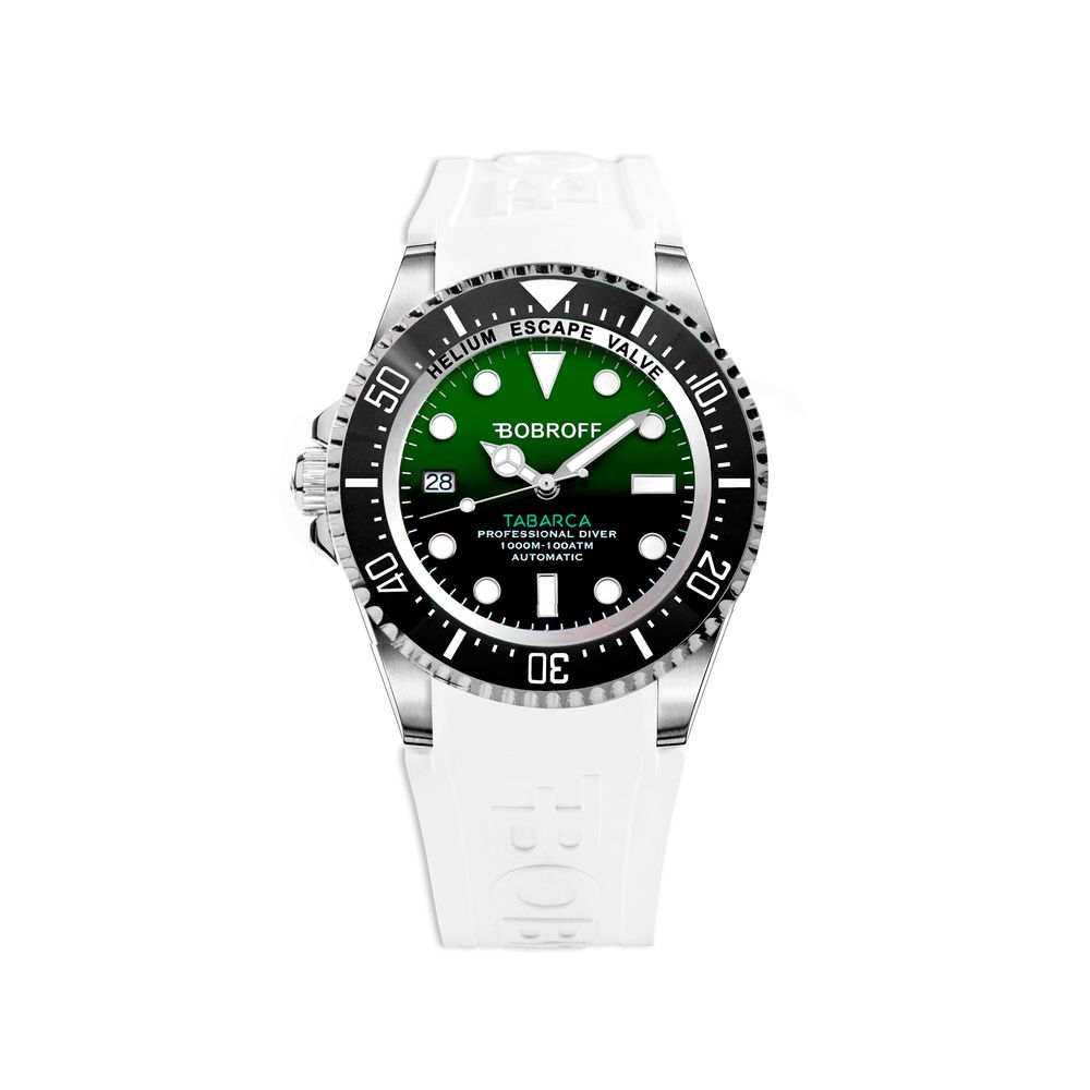Montre blanche en matière synthétique