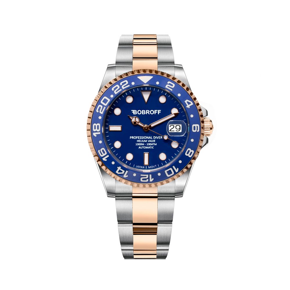 Montre en acier inoxydable argenté