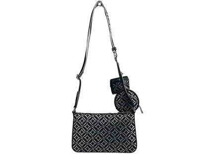 Sac à main Michael Kors Crossbody Tech Attachment noir