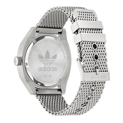 Adidas – Graue Edelstahluhr