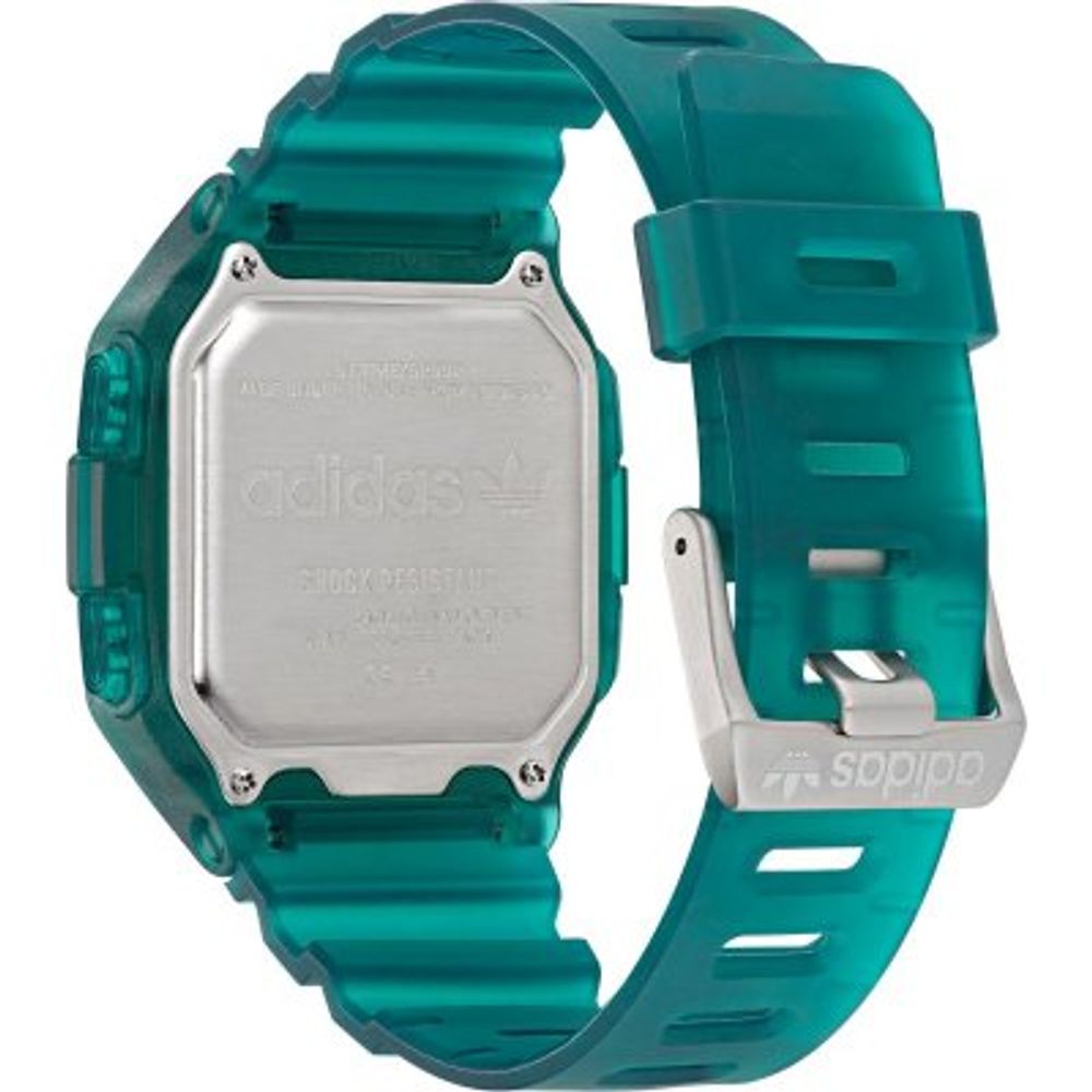 Montre Adidas en résine verte