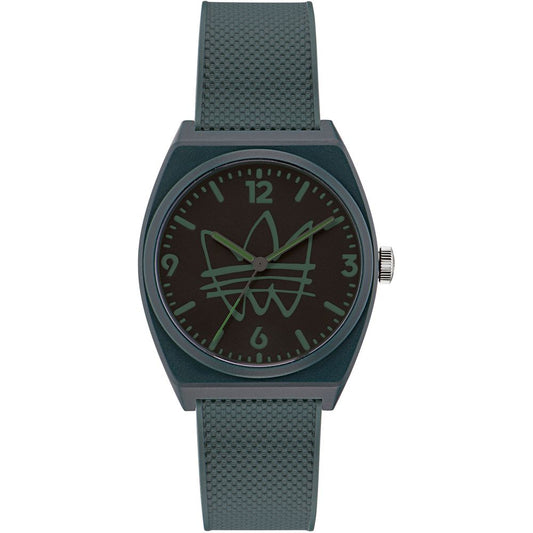 Adidas Grüne Synthetikuhr
