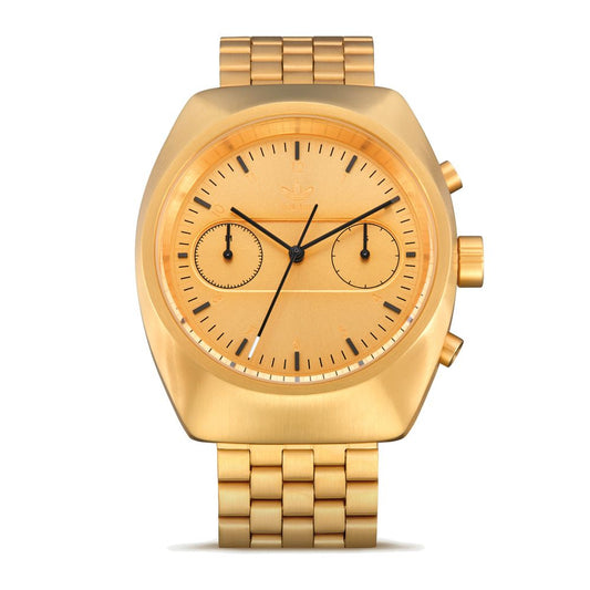 Adidas – Goldene Edelstahluhr