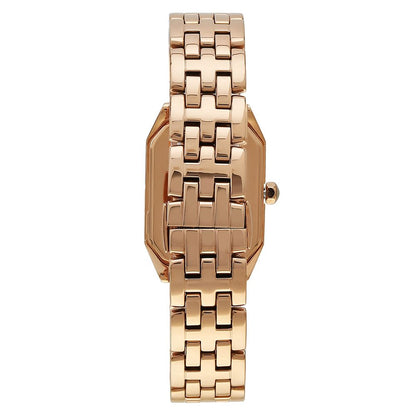Armani – Edelstahluhr in Roségold