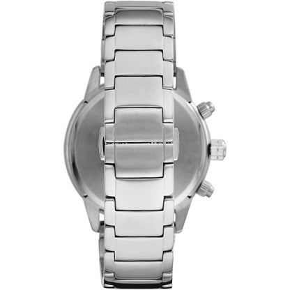 Armani – Silberne Edelstahluhr