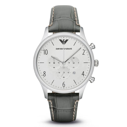 Armani Grüne Lederuhr
