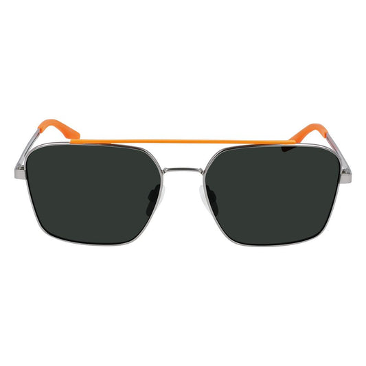 Converse Sonnenbrille aus grauem Metall