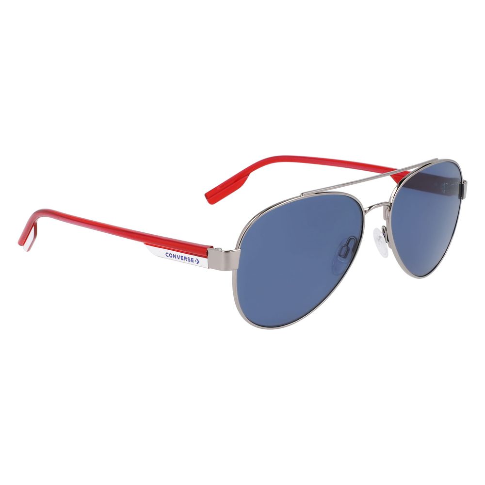 Converse Sonnenbrille aus grauem Metall