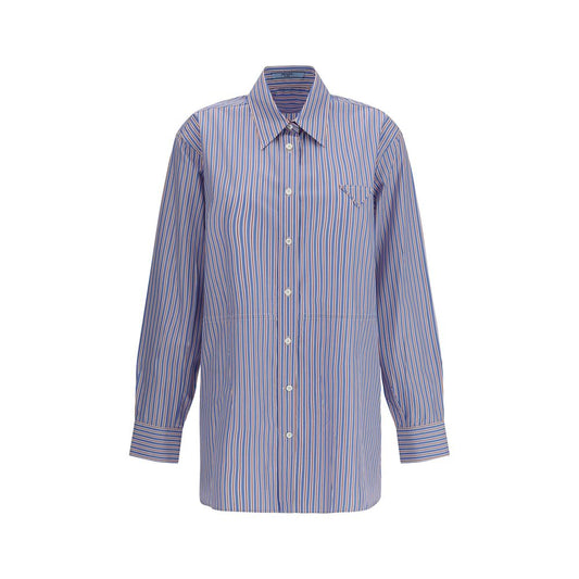 Prada gestreiftes Hemd
