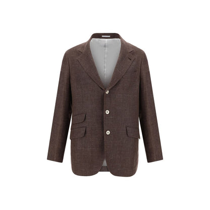 Brunello Cucinelli Veste blazer en lin
