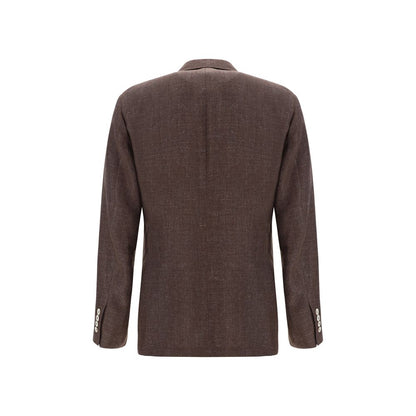 Brunello Cucinelli Veste blazer en lin