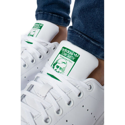Adidas Grüner Ledersneaker