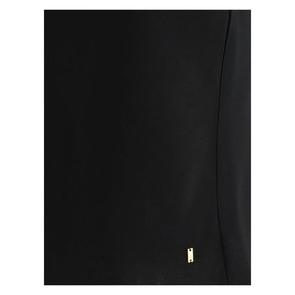 Ami Paris Minimalistisches kurzes Kleid