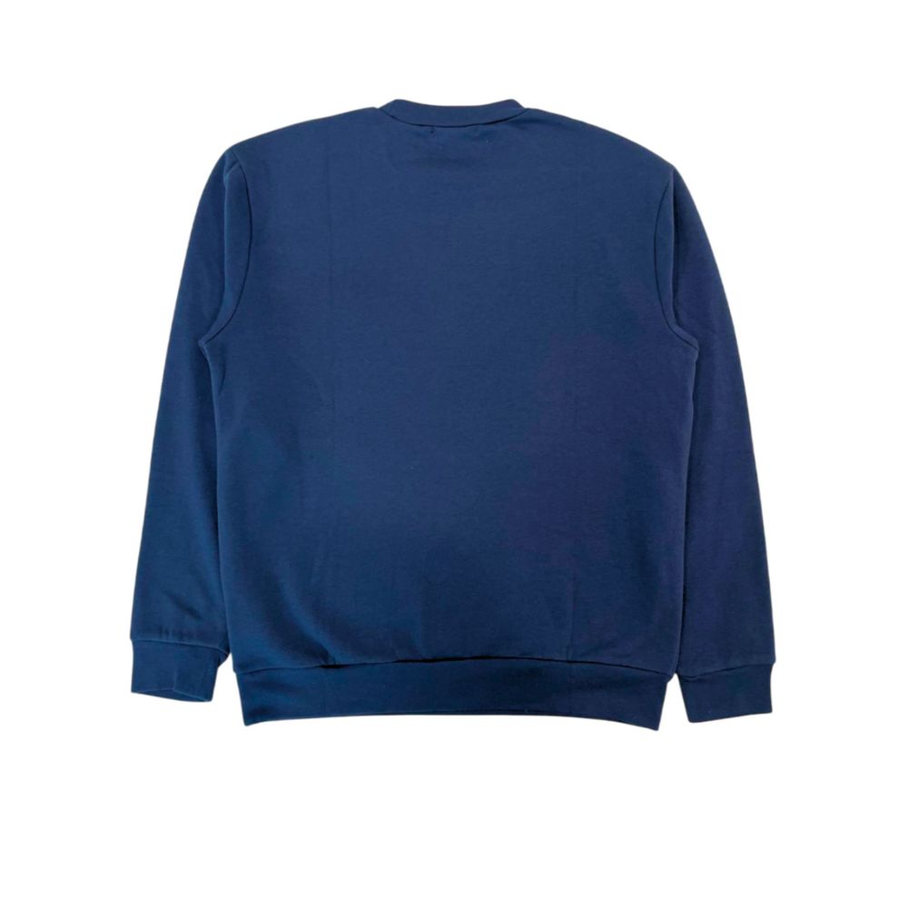Pull Cavalli Class bleu en polyester pour homme