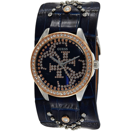 Guess – Blaue Lederuhr