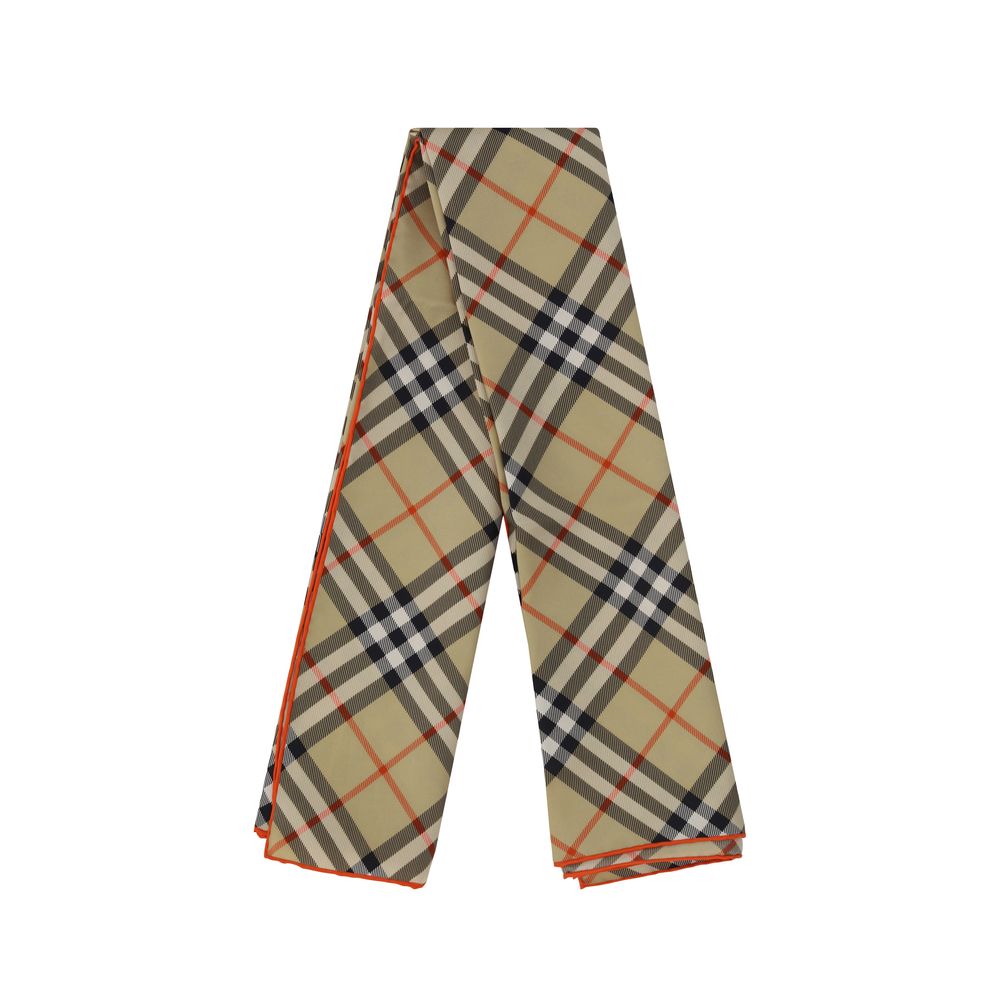 Foulard en soie Burberry Check Archive