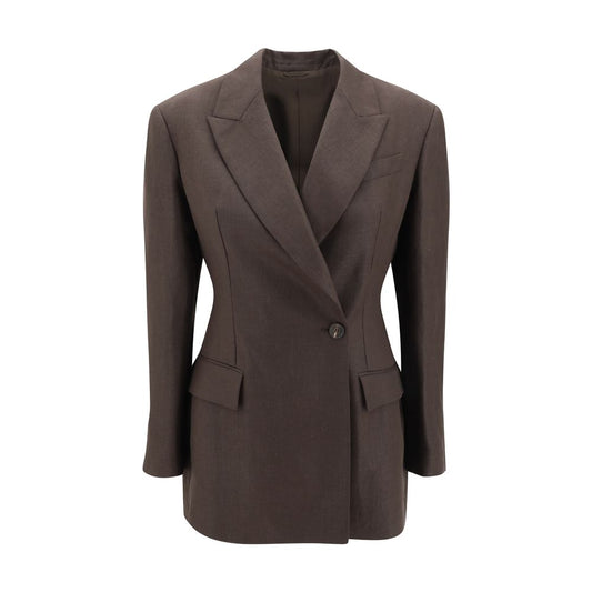 Brunello Cucinelli Veste blazer en lin