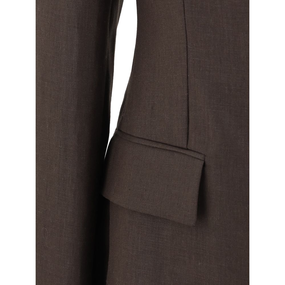 Brunello Cucinelli Veste blazer en lin
