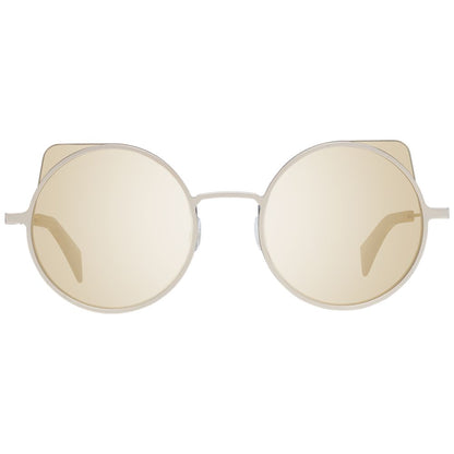 Yohji Yamamoto Graue Herren Sonnenbrille