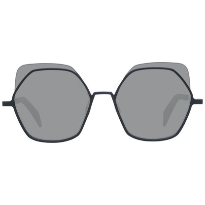 Lunettes de soleil noires pour femmes Yohji Yamamoto