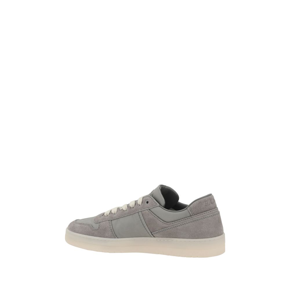 Baskets en cuir suédé Prada