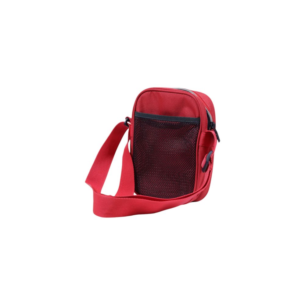 Superdry – Rote Polyester-Umhängetasche