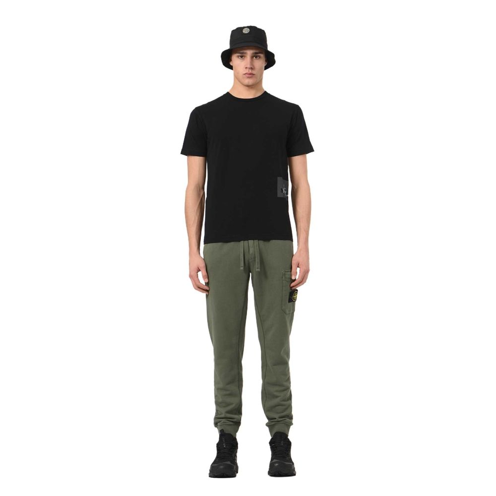 Stone Island Beige Cotton Men Trouser