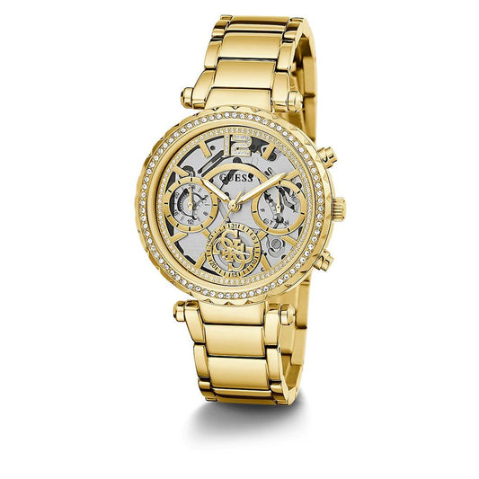 Guess – Goldene Edelstahluhr