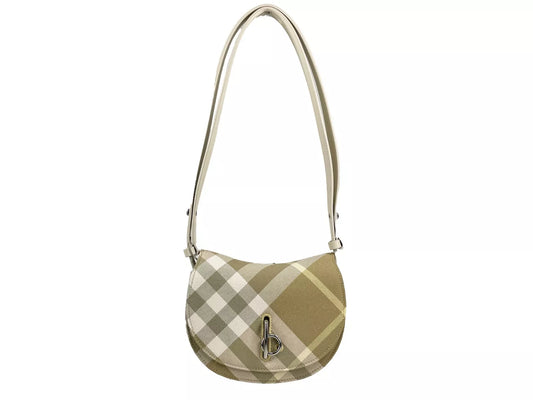 Burberry Mini Check Schaukelpferd Umhängetasche Geldbörse