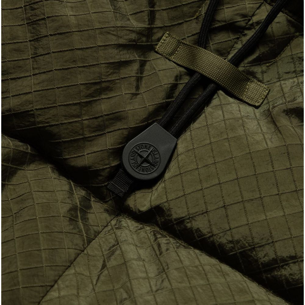 Veste en nylon verte Stone Island
