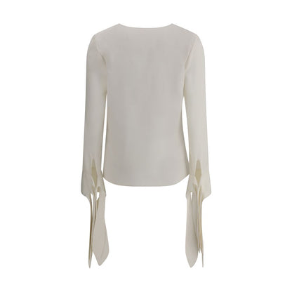 Givenchy Bluse mit Schleifenmanschetten