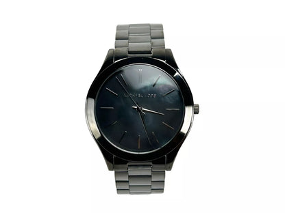 Michael Kors Slim Runway – Armbanduhr aus Edelstahl in Gunmetal, MK3413