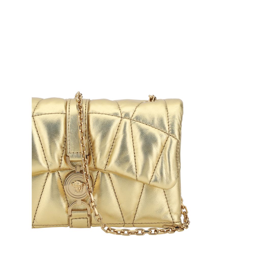 Versace – Kleio – Mini-Umhängetasche aus Lammleder
